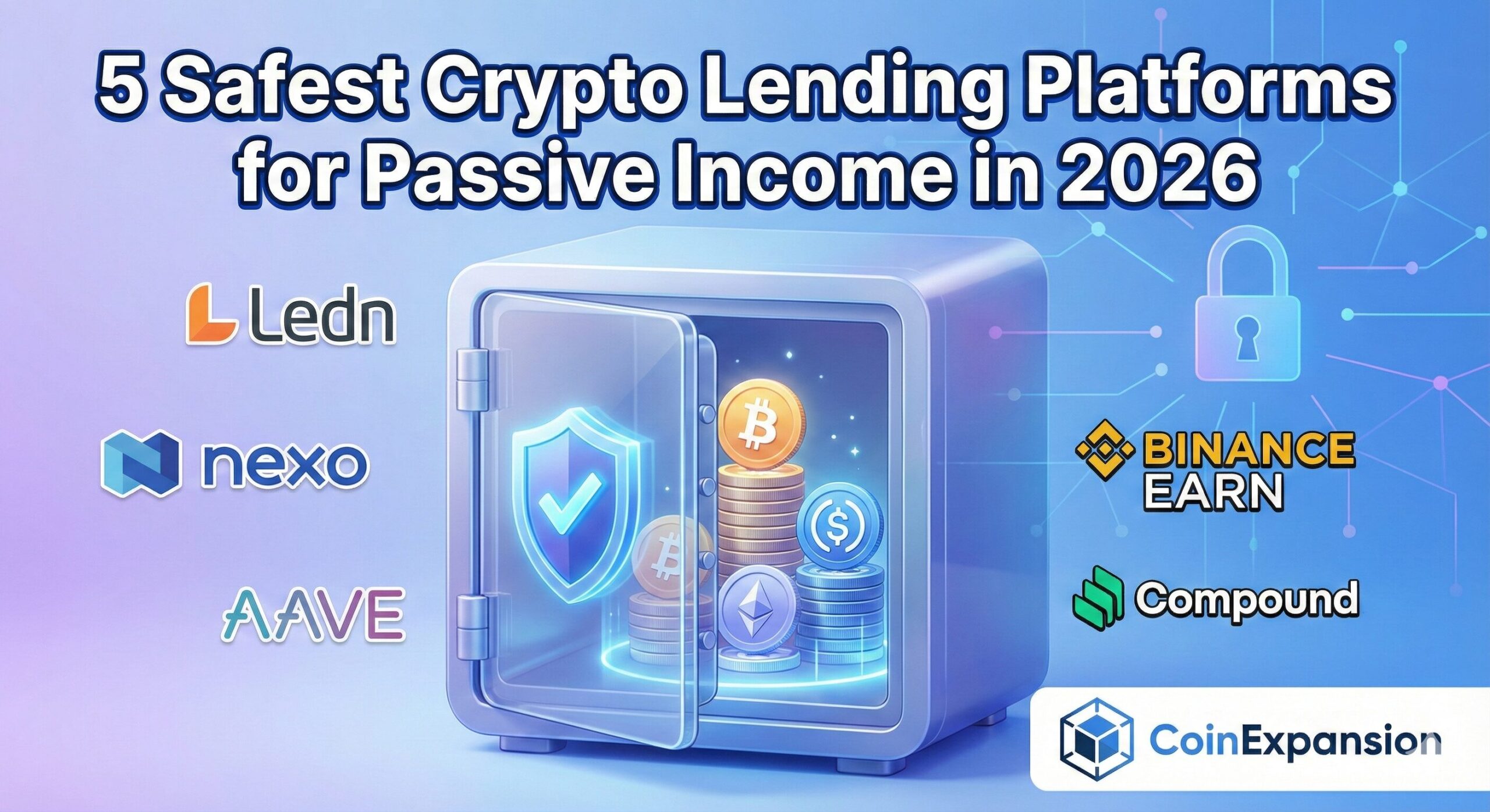 8 Best Crypto Lending Platforms list for lending crypto coins safely in 2026