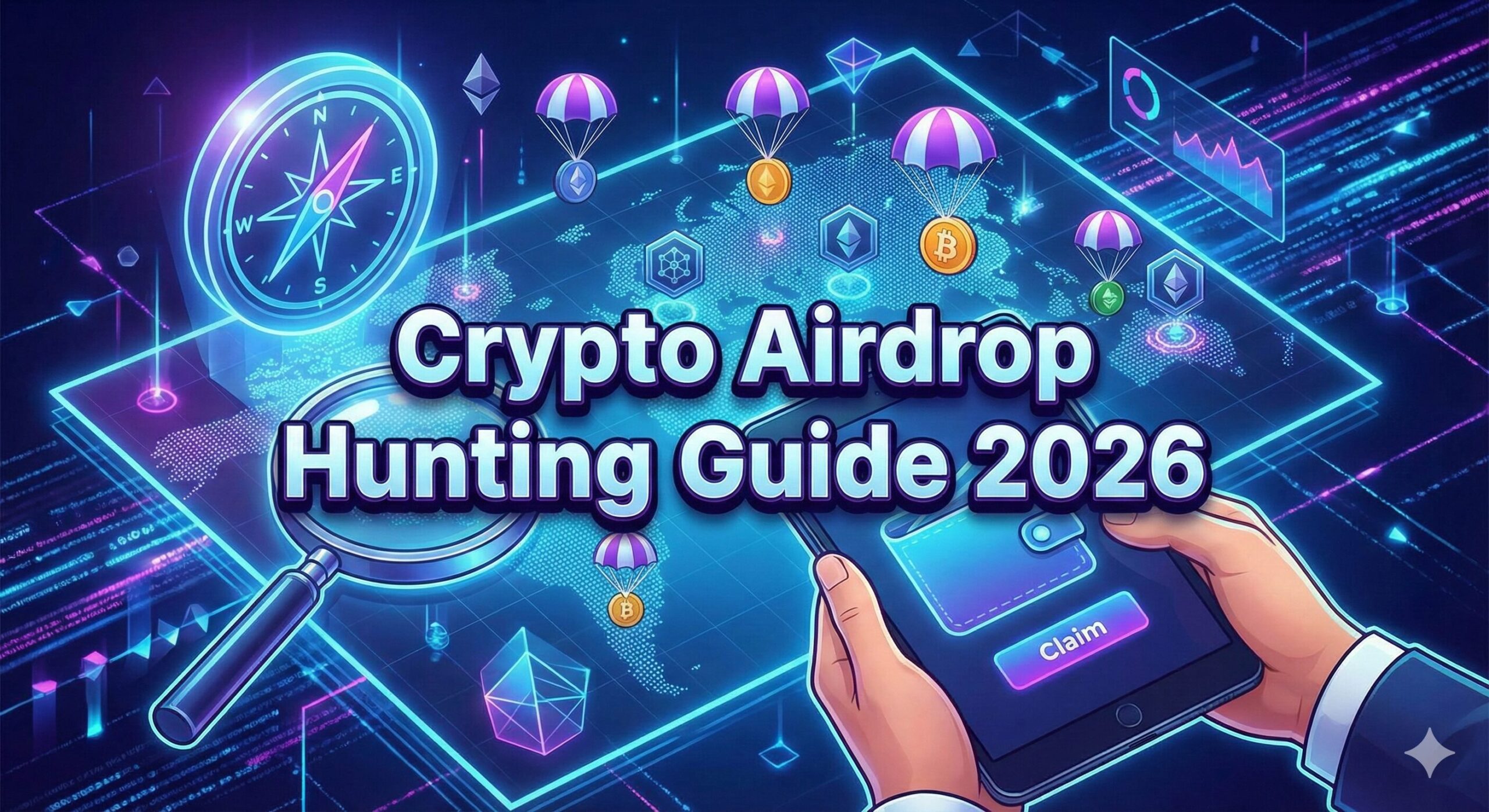 The Ultimate Guide: How to Hunt Crypto Airdrops in 2026 (Safely)