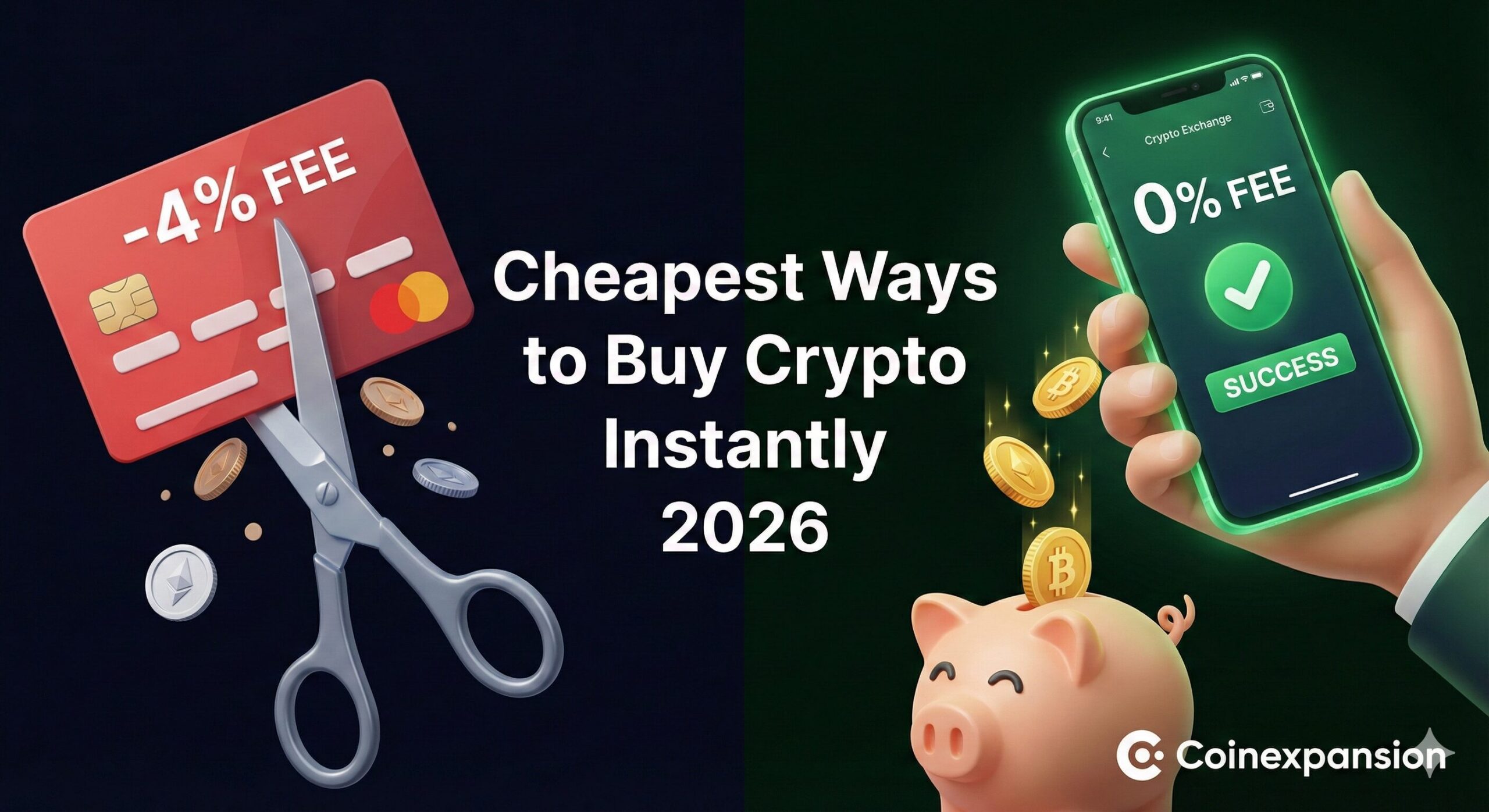 The Cheapest Ways to Buy Crypto Instantly in 2026 (Stop Wasting Money!)