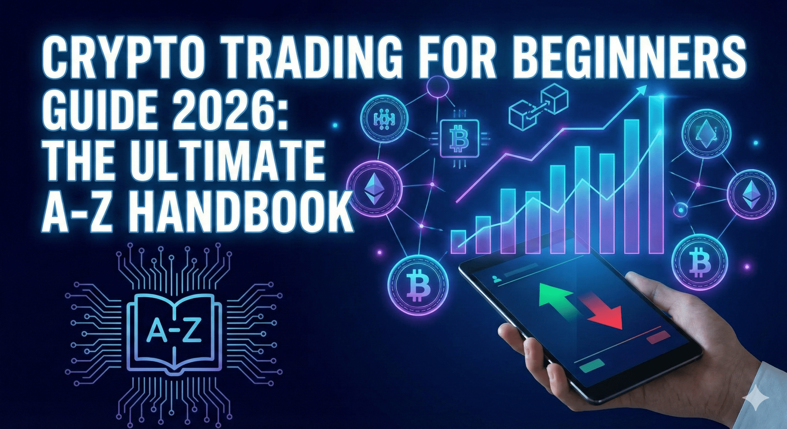 Crypto Trading for Beginners Guide 2026: The Best & Ultimate A-Z Handbook