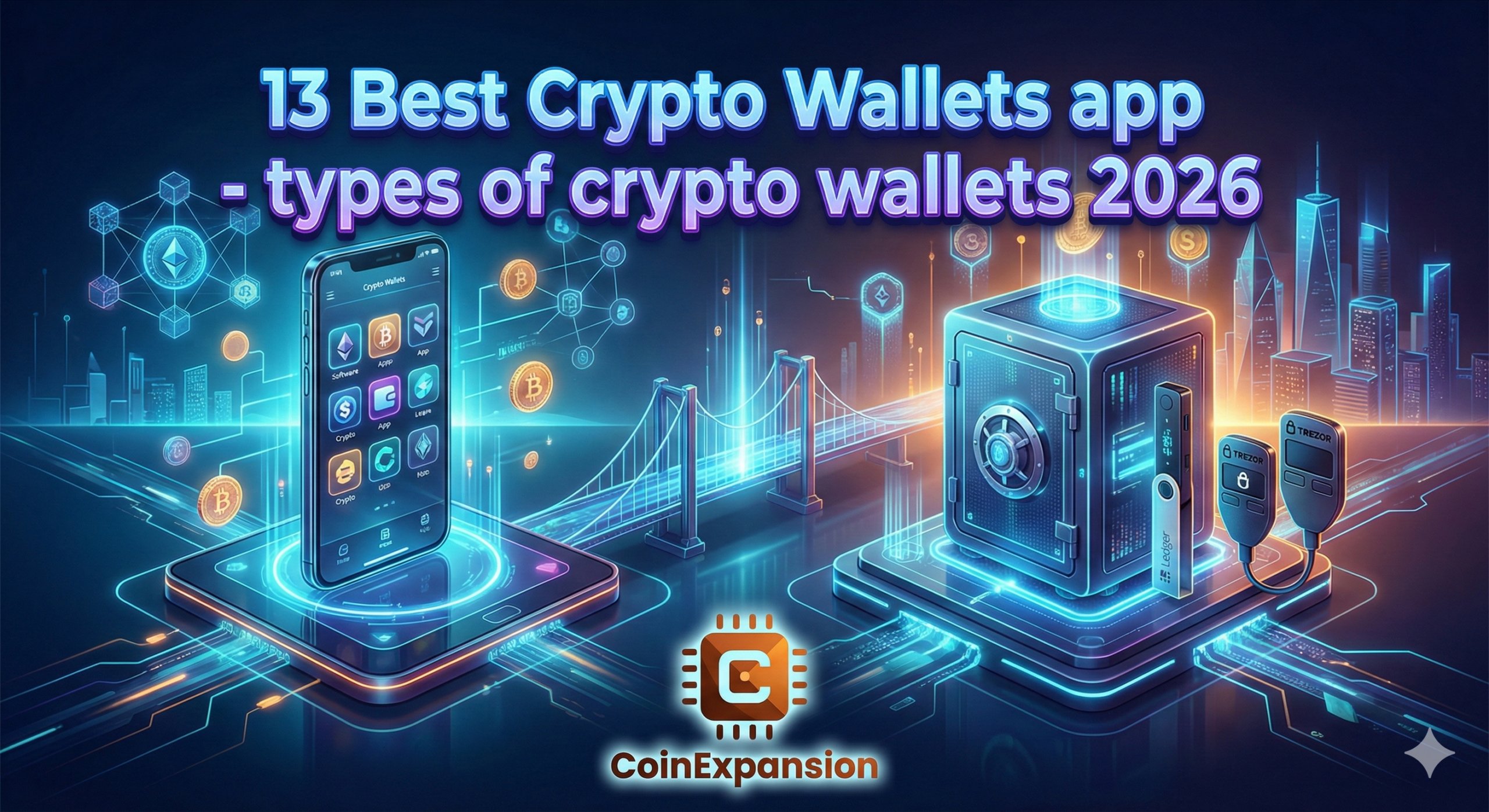 12 Best Crypto Wallets app - types of crypto wallets 2026