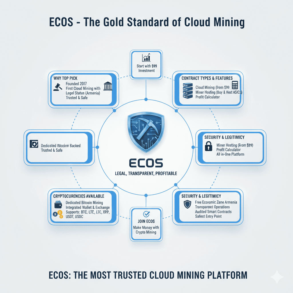 ecos cloud mining one of the best crypto mining platforms