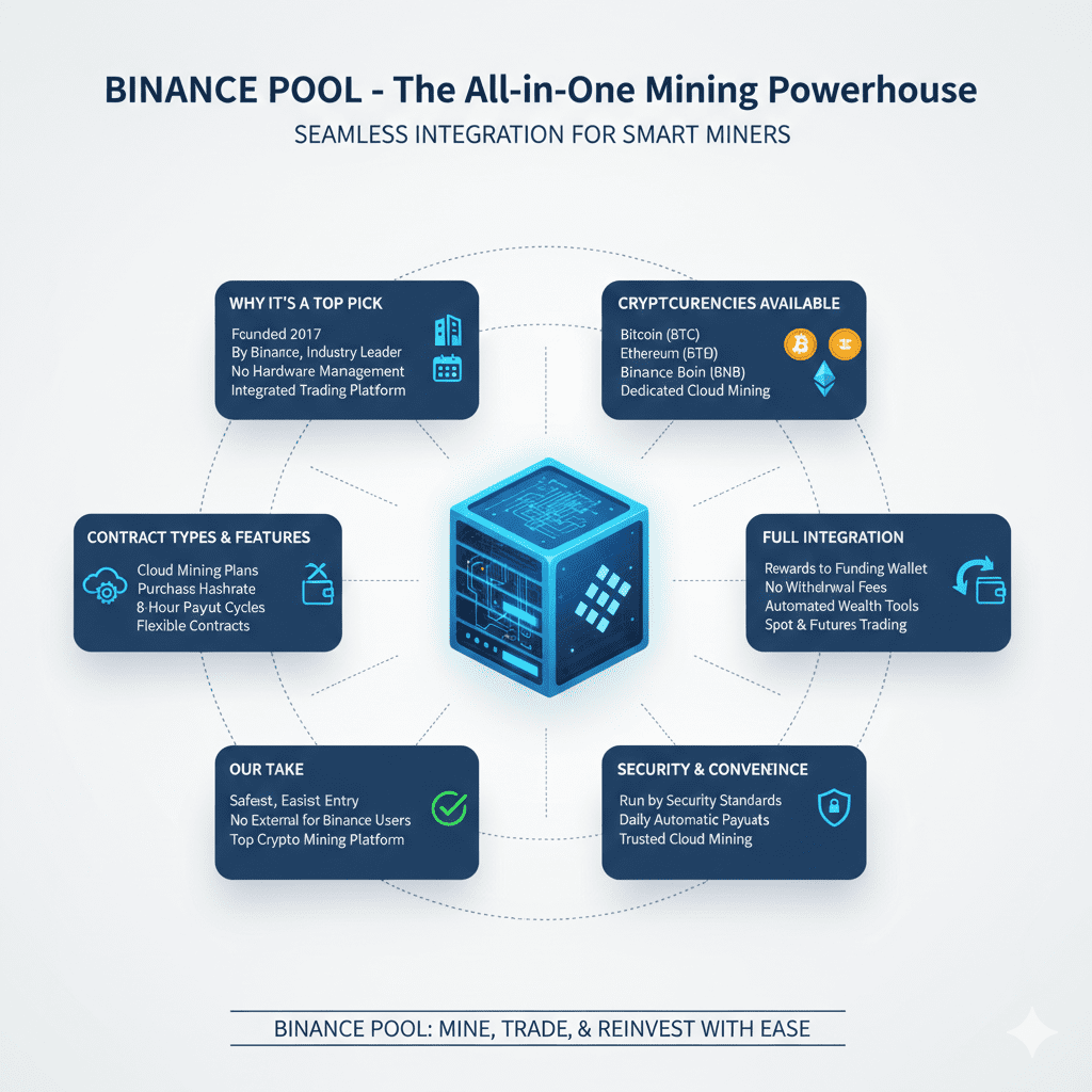 Binance pool one of the best trusted cloud mining sites