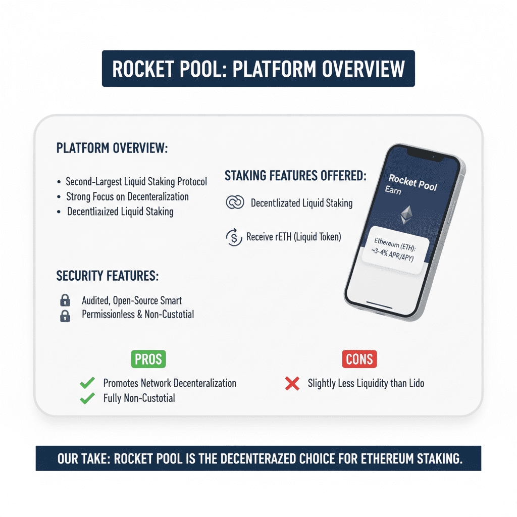 rocketpool staking one of the best crypto staking platforms