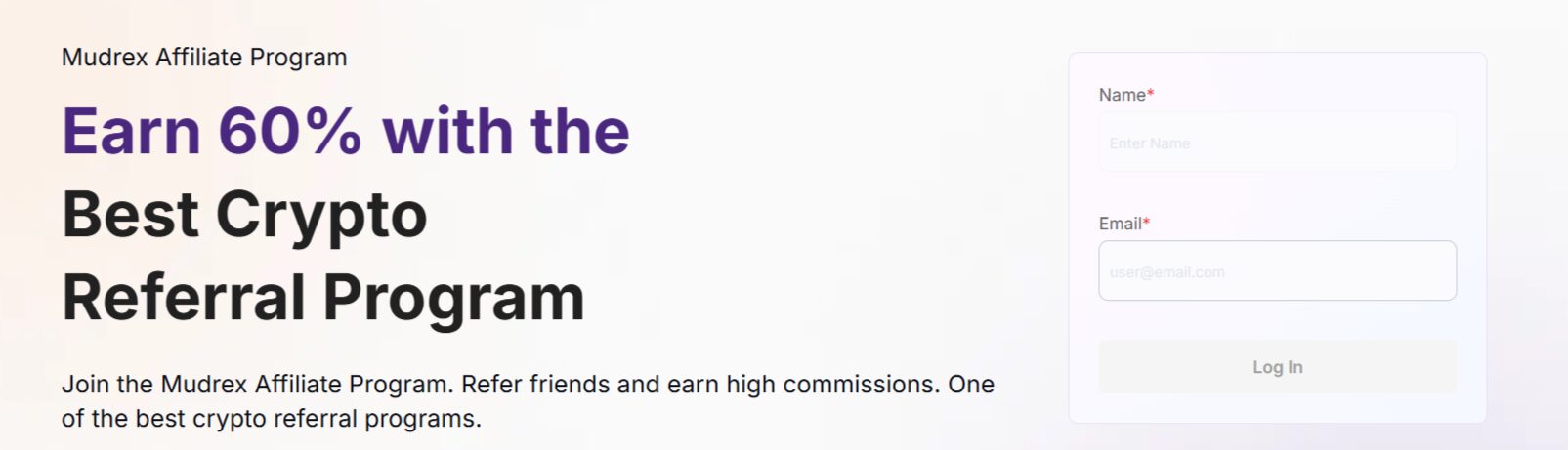 mudrex offers one of the top crypto affiliate programs