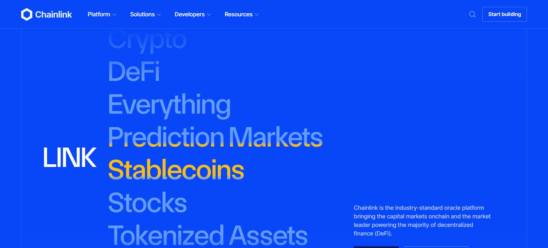 chainlink one of the best cryptoccurrency to invest in for the long term