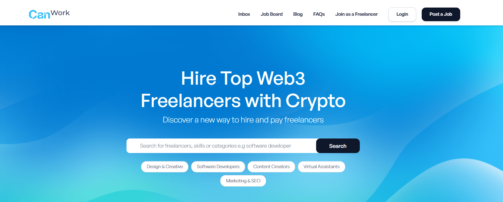 CanWork  Crypto Freelance Sites to Get Paid in Bitcoin