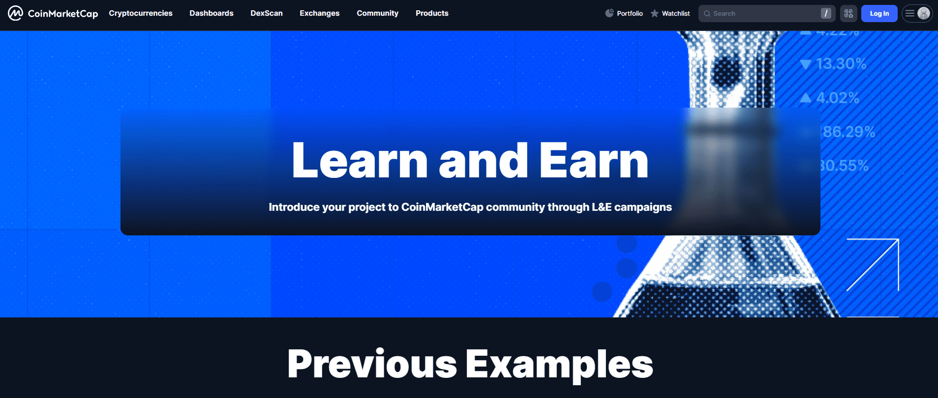 CoinMarketCap Earn: The Lottery