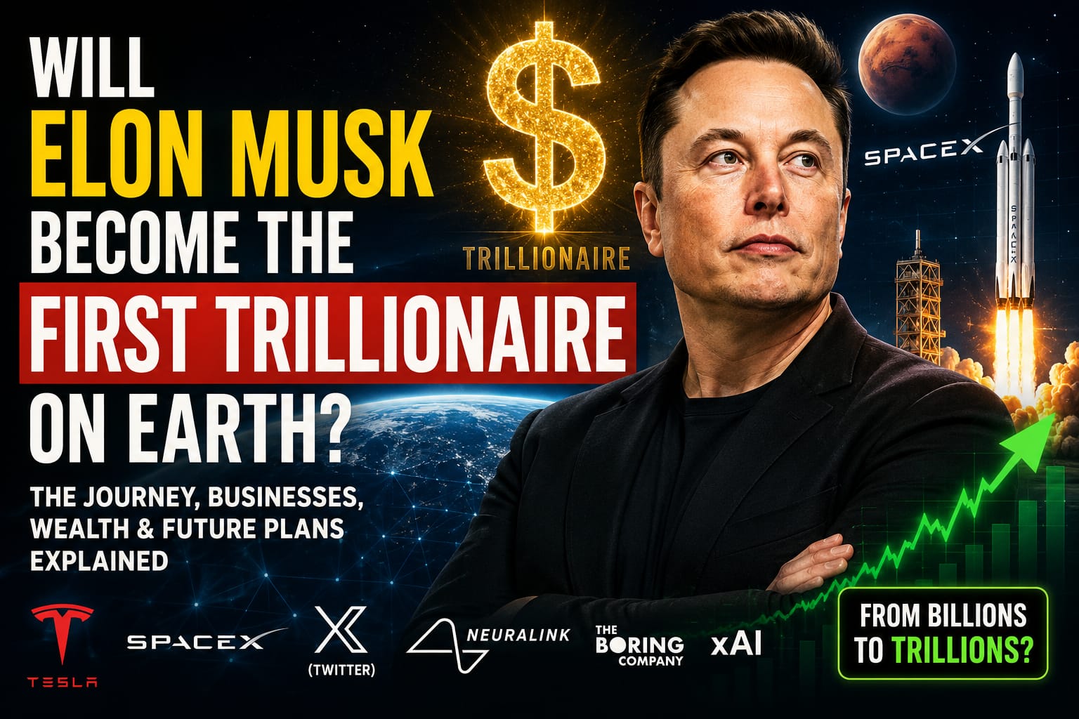 will elon musk become first trillionaire
