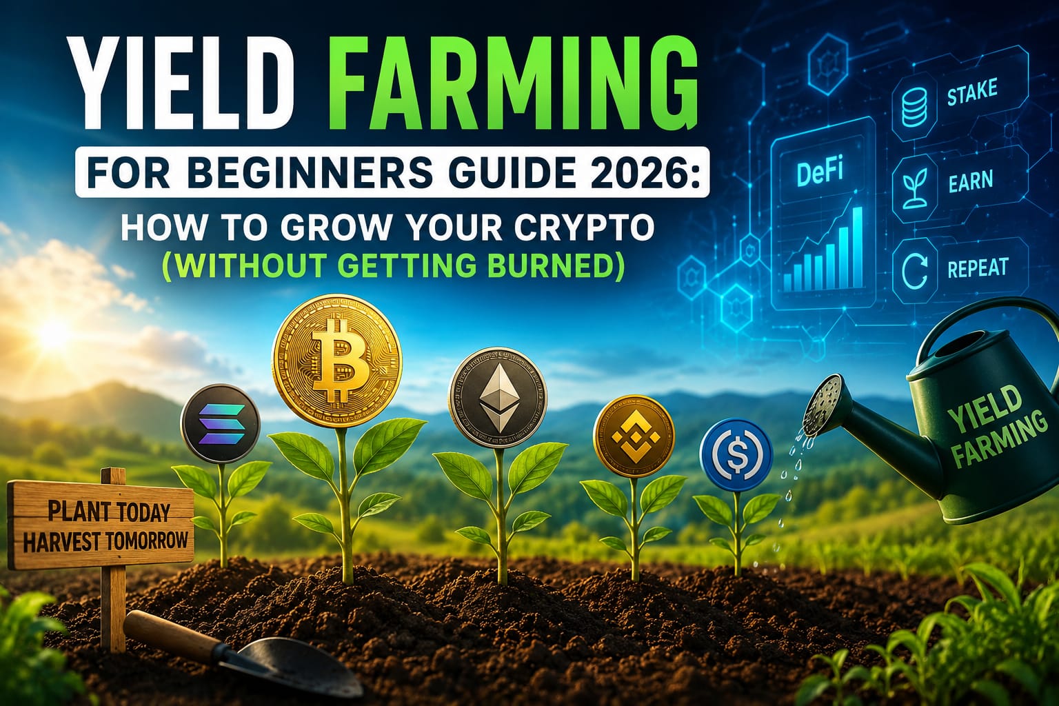 yield farming for beginners guide 2026