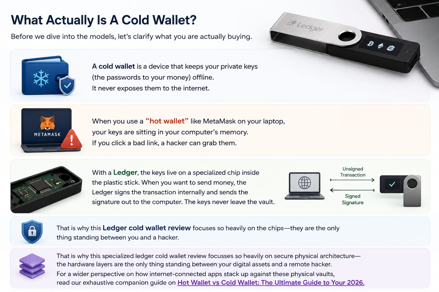 why is a cold wallet?