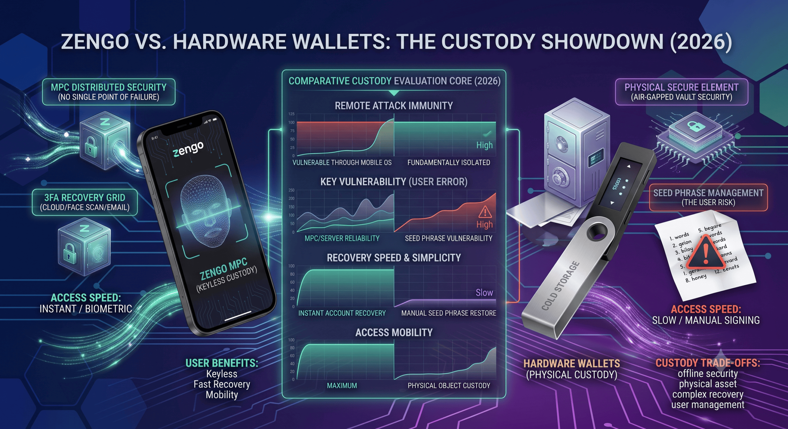 Zengo vs. Hardware Wallets