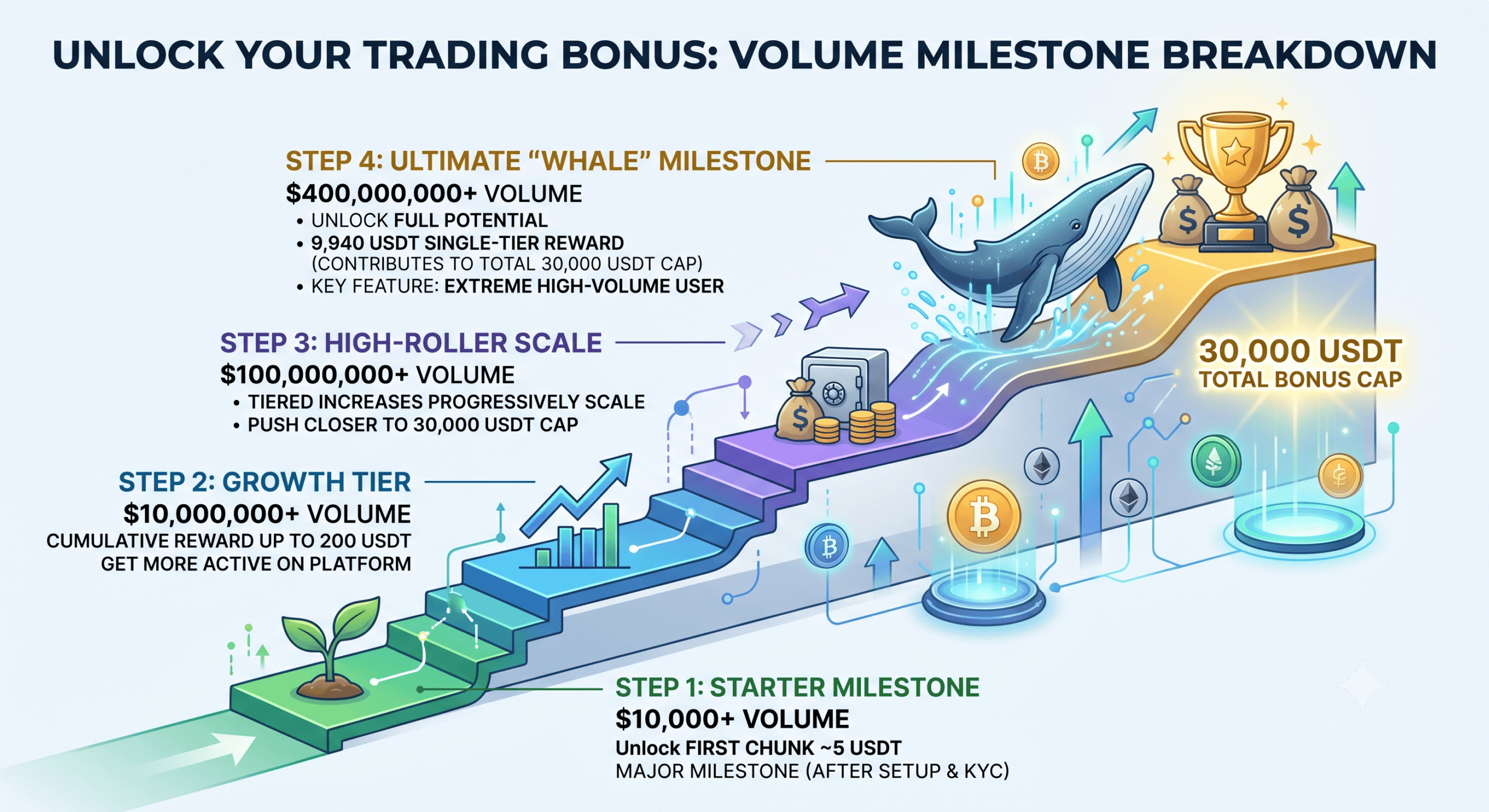 Trading Volume Milestone Breakdown
